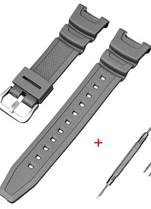 Ремешок для casio sgw-100 gray si