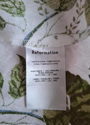 Роскошный сарафан из льна reformation 10