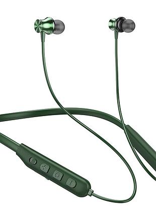 Бездротові спортивні навушники hoco es64 easy sound sports bt earphones dark green