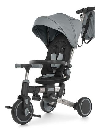 Детский трехколесный велосипед trigo me 1226 frost gray, до 25 кг