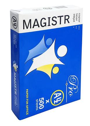 Бумага офисная magistr pro для принтера a4-500+, 500 листов, плотность 80 г/м²