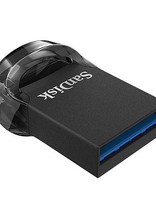 Флеш-накопитель sandisk usb 3.1 ultra fit 128gb (130mb/s) black