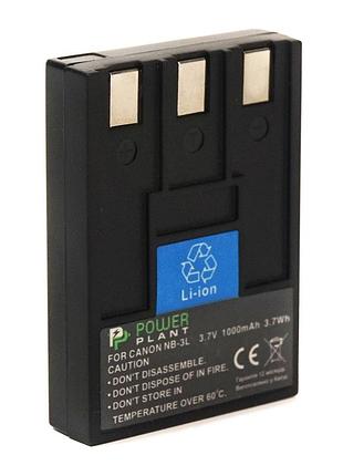Акумулятор powerplant canon nb-3l 1000mah