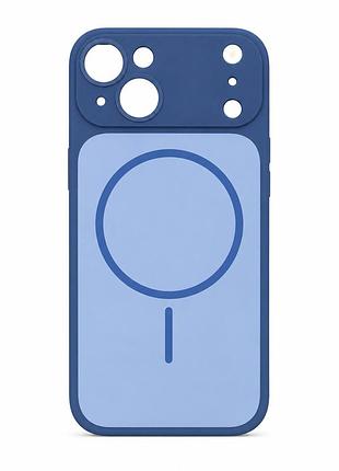 Чохол для смартфона silicone creative variation case mag cover apple iphone 15 2,dark blue