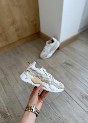 Оригинальн! сша! деми женские кроссовки puma rs-x glimmer 397089-01 в новом состоянии