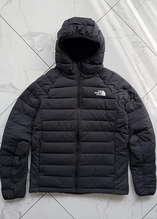 Чоловіча куртка the north face men's belleview stretch down hoodie чорна розмір м пух