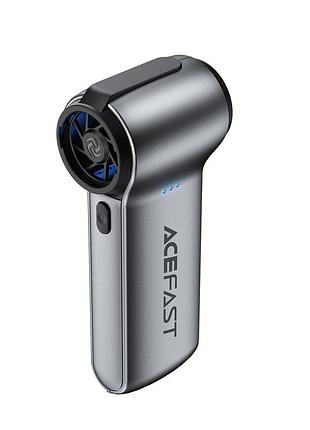 Вентилятор acefast yf3 powerful handheld fan metal grey