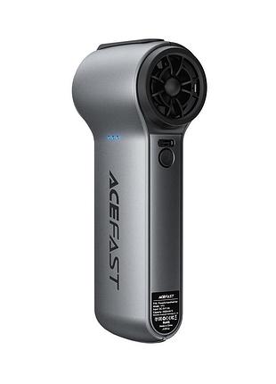 Вентилятор acefast yf3 powerful handheld fan metal grey 4