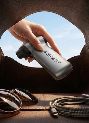 Вентилятор acefast yf3 powerful handheld fan metal grey 7