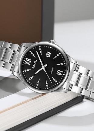 Skmei 2158sibk silver-black 4
