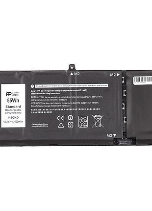 Акумулятор powerplant для ноутбуків dell inspiron 14 5400 (h5ckd) 15.2v 3600mah