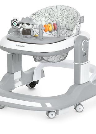 Детские ходунки me 1200 ursa gray, музыка, свет