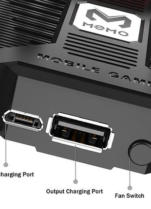 Sundy геймпад тригер для смартфонів із вентилятором і акумулятором на 1200 mah union pubg mobile ak77 4