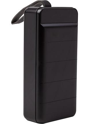 Універсальна мобільна батарея powerplant 36000mah, pd 20w, usb-c, 3xusb, lightning, black