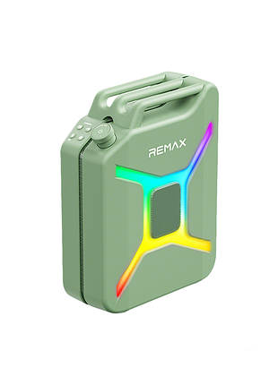 Портативна колонка remax rb-x6 outdoor party wireless portable speaker,120w, green