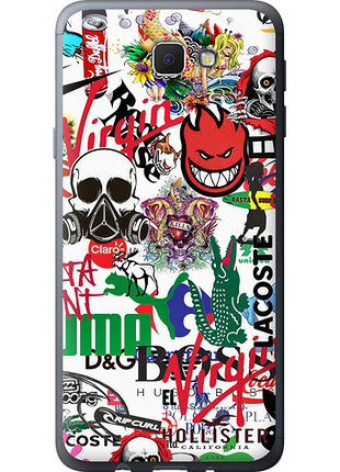 Чохол на samsung galaxy j5 prime many different logos "4022u-465-851"
