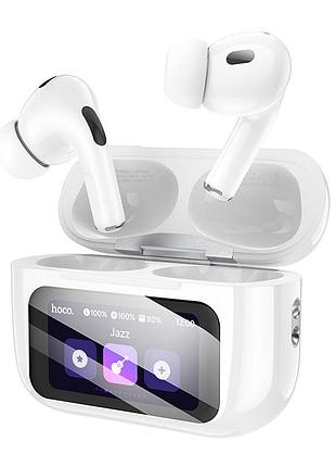 Беспроводные наушники tws hoco ew72 lite soar, touch screen, white