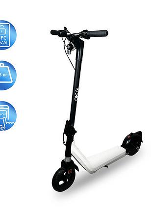 Электросамокат okai zippy es50с black 8" 250w/500w, 5.2ah, 20 km, 25 km/h, 10°, 13.5 kg