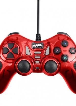 Джойстик dj-606 usb дротовий режим "вібро" червоний