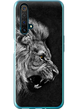 Чехол на realme x50 лев "1080u-1894-851"