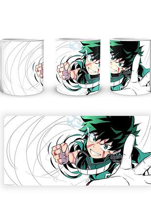 Кружка geekland my hero academia моя геройська академія мідорія mha 02.71