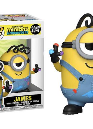 Фигурка funko pop фанко поп миньоны и монстры джеймс minions & monsters james 10 см 2047