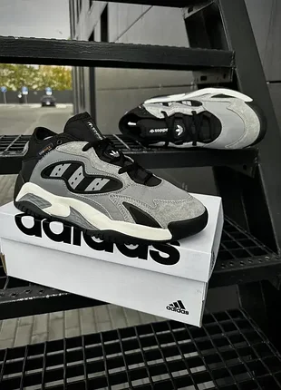 Кросівки adidas streetball cordura (світло сірі) 5453-2