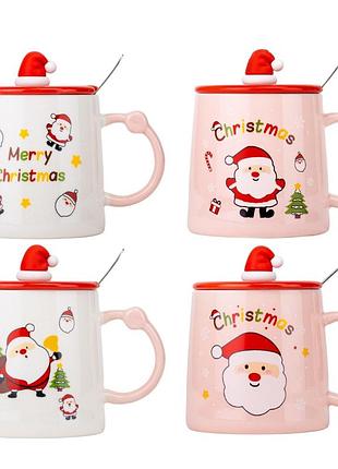 Кружка "christmas santa", 350 мл * рандомный выбор дизайна elisey