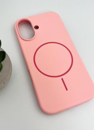 Чохол для смартфона cosmic silicone case magnetic for apple iphone 16 12,pink 4