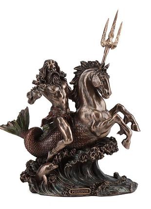 Статуетка "посейдон із тризубом", 28,5 см veronese