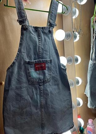 Сарафан zara джинсовий