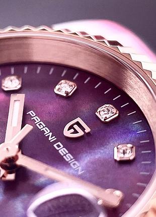 Pagani design pd-1794l silver-rose gold-red 3