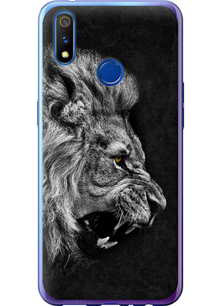 Чохол на realme 3 pro лев "1080u-1863-851"