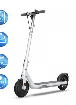 Електросамокат okai es10-neon lite white 9", 300(600)w, 7.8ah, 30km, 25km\h, 20%, nfc, app, 15kg