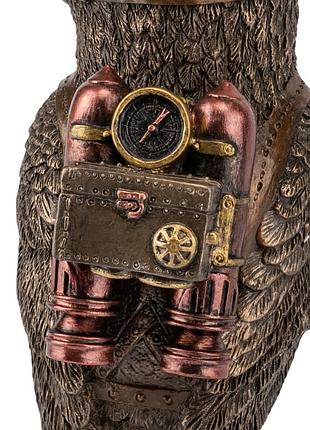 Статуетка "сова стімпанк" (15.5 см) veronese 6