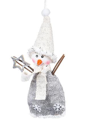 Игрушка "снеговик" elisey 3