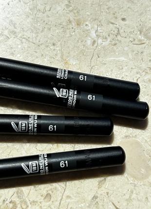 Олівець для очей chanel le crayon khol intense eye pencil, відтінок 61 noir