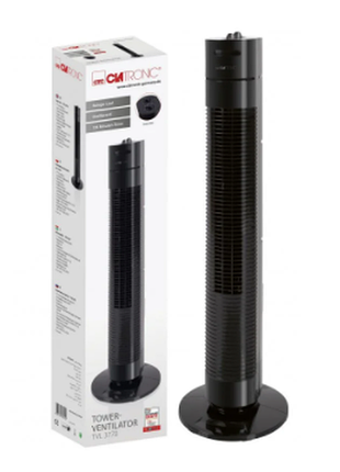 Вентилятор колонный clatronic tvl 3770b 78cm, мощность 35вт