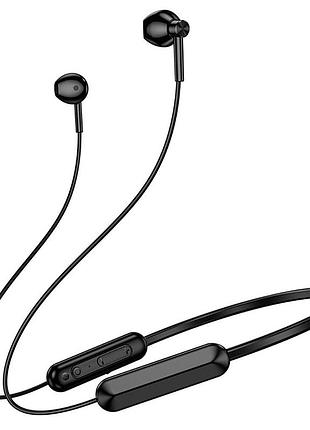 Бездротові спортивні навушники borofone be70 light neck-hanging bt earphones obsidian black