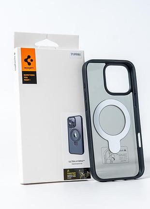 Чохол для смартфона spigen aaa magnetic ring for apple iphone 16 pro all black 3