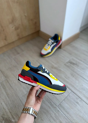 Оригинальн! сша! женские кроссовки puma city rider ac 382673-05 в новом состоянии