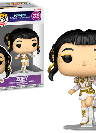 Фігурка funko pop кейпоп-мисливці на демонів зої k-pop demon hunters zoey 10 см fp kpdh z 2429