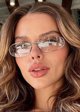 Очки  окуляри у стилі miu miu