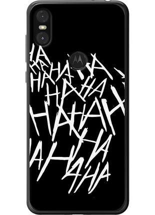 Чохол на motorola one joker hahaha "4509u-1589-851"