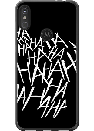 Чохол на motorola one power joker hahaha "4509u-1588-851"