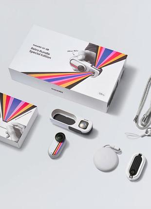 Екшн-камера insta360 go 3s retro bundle (special edition) canvas white 128g 7