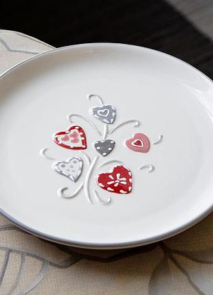Тарелка 26см. "love" elisey 5