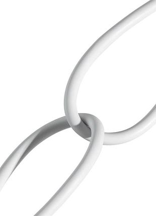 Кабель baseus superior series fast charging data cable usb to ip 2.4a 0.25m white 5