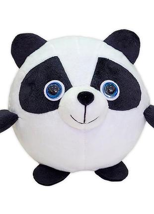 Игрушка мягконабивная круглик панда мс 080501-13
