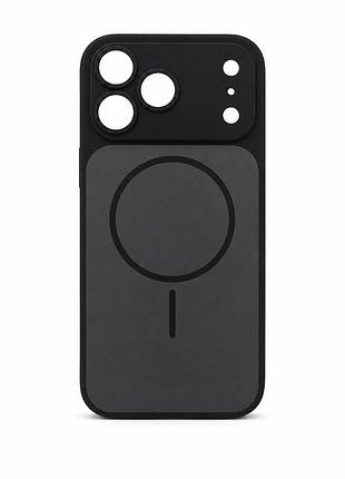 Чохол для смартфона silicone creative variation case mag cover apple iphone 17 pro 1,black 2